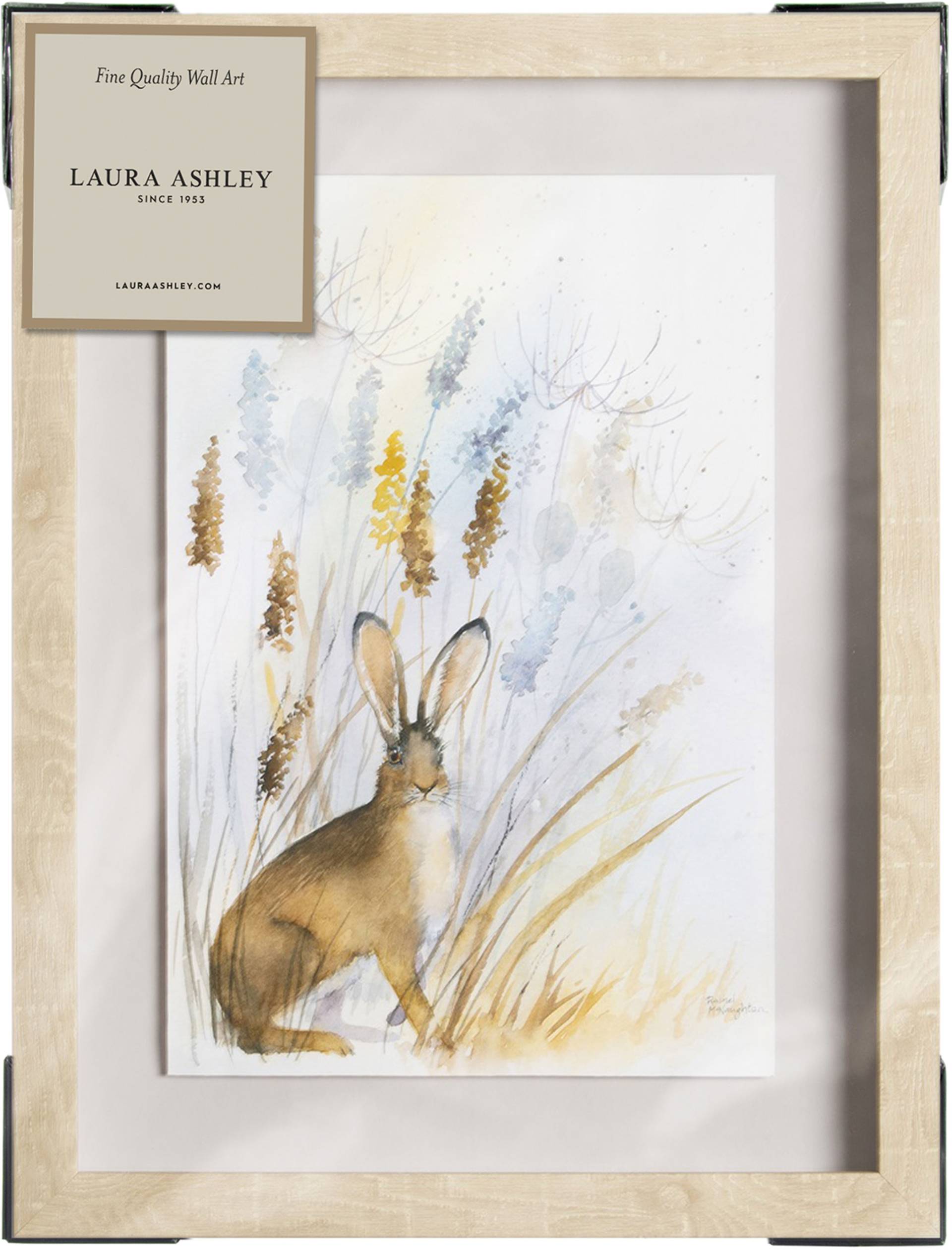 LAURA ASHLEY Bild mit Rahmen "Country Hare", (1 St.) von Laura Ashley