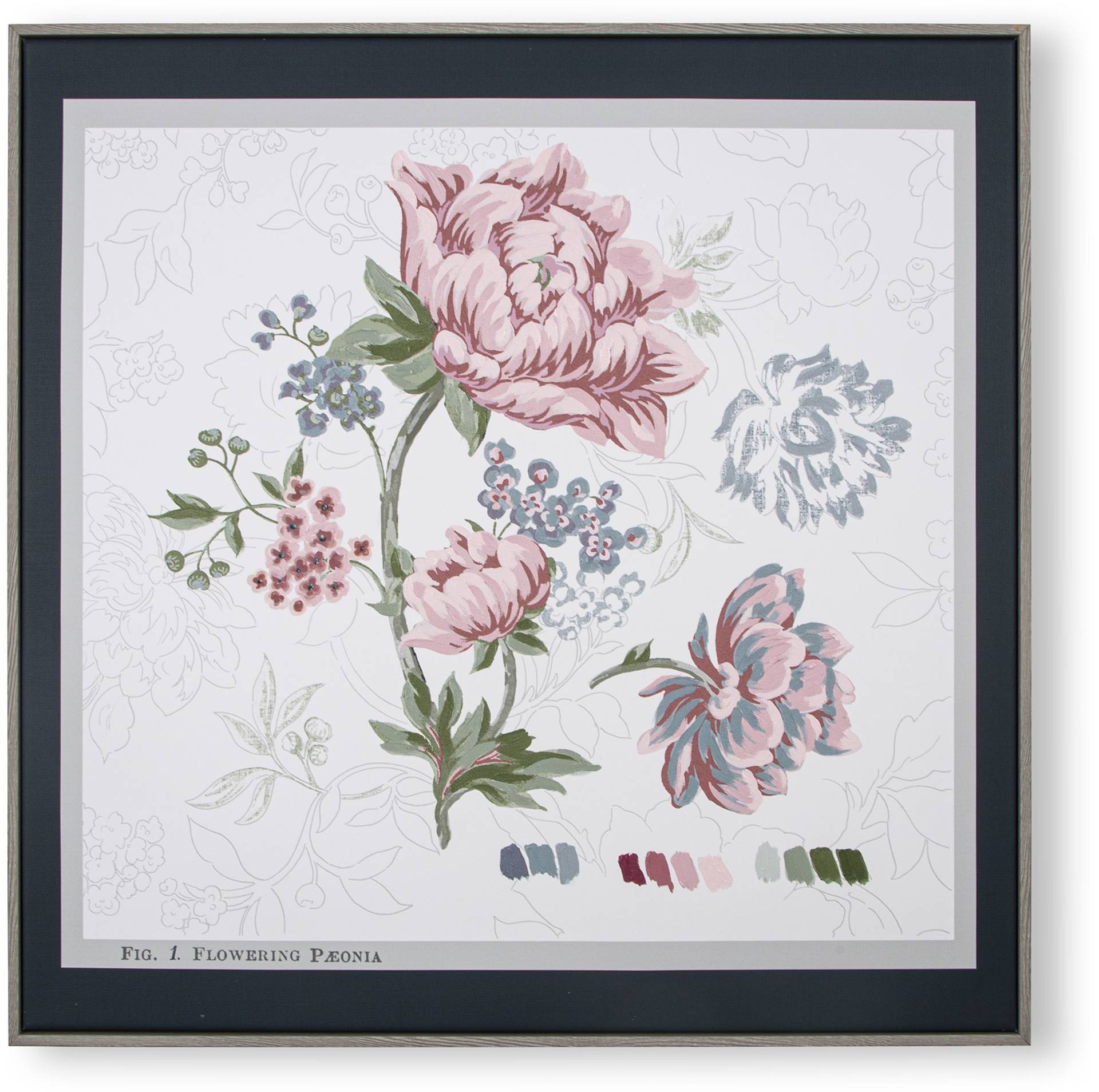 LAURA ASHLEY Bild mit Rahmen "Floral", (1 St.) von Laura Ashley