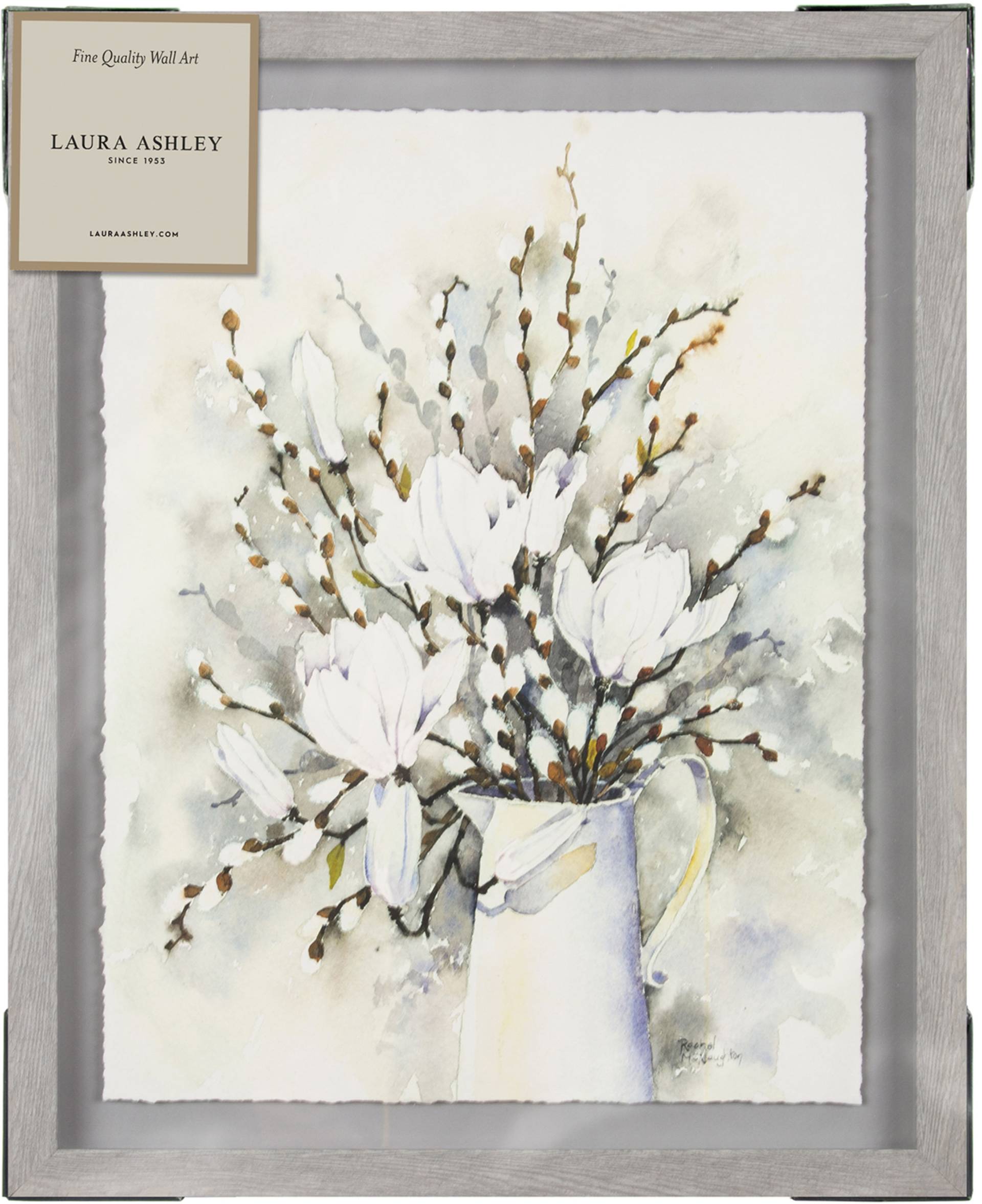 LAURA ASHLEY Bild mit Rahmen "Pussy Willow", (1 St.) von Laura Ashley