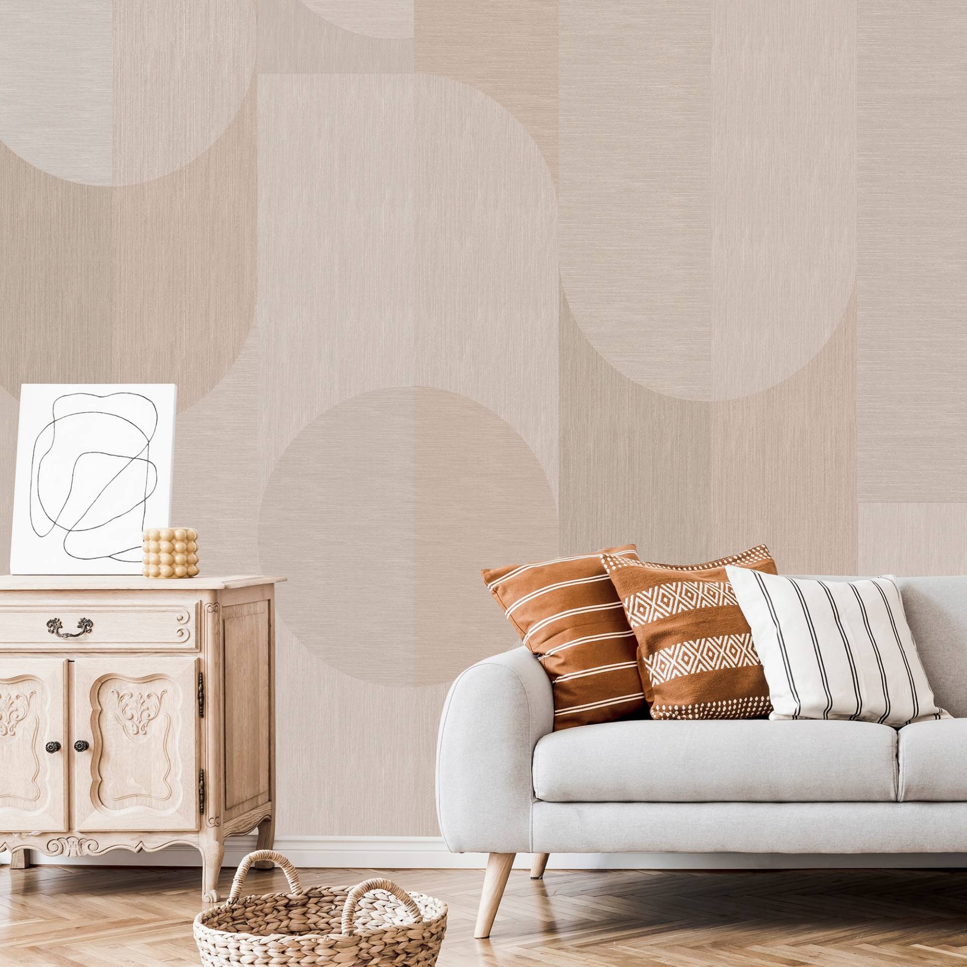 LAURA ASHLEY Fototapete "Finley" 3D-Optik texturiert 300x280cm von Laura Ashley