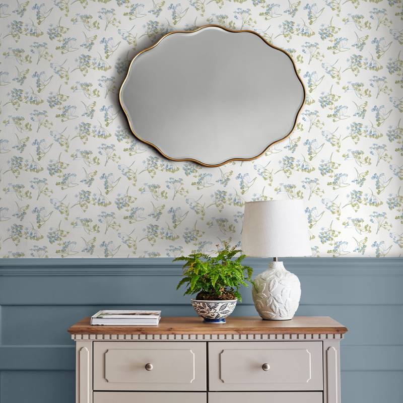LAURA ASHLEY Vliestapete "AVONBURY HEDGEROW" floral glatt Design Tapeten von Laura Ashley