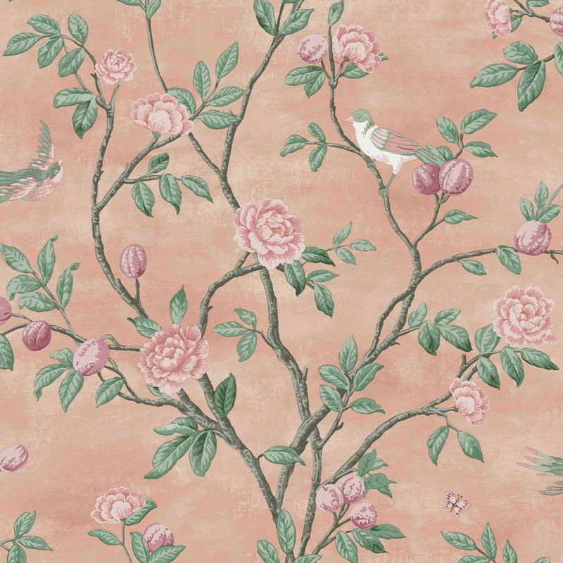 LAURA ASHLEY Vliestapete "Eglantine" gemustert FSC zertifiziert, mit lebhaftem Druck, 10 Meter Länge von Laura Ashley