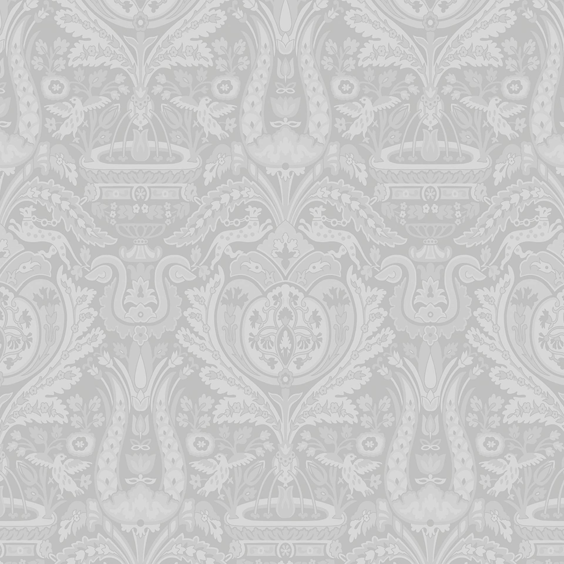 LAURA ASHLEY Vliestapete "Heraldic Damask" gemustert FSC zertifiziert, mit lebhaftem Druck, 10 Meter Länge von Laura Ashley