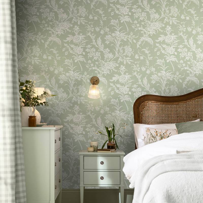 LAURA ASHLEY Vliestapete "LLOYD" floral glatt Design Tapeten von Laura Ashley