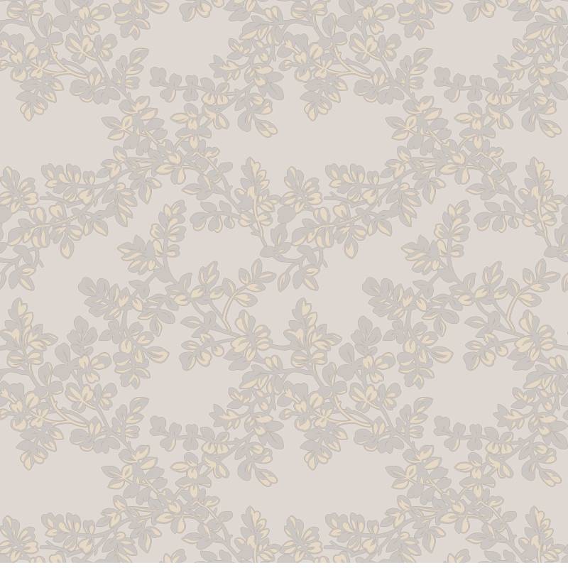 LAURA ASHLEY Vliestapete "Laura Ashley Burnham Dove Grey Vliestapete" geblümt glatt Laura Ashley Burnham Dove Grey Vliestapete von Laura Ashley