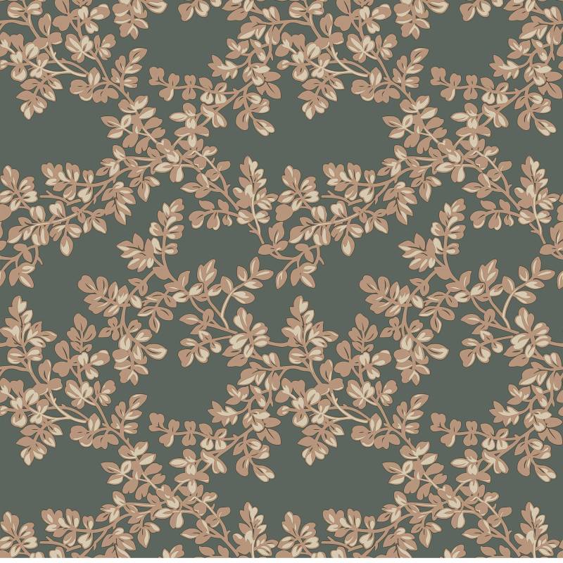 LAURA ASHLEY Vliestapete "Laura Ashley Burnham Fern Vliestapete" geblümt glatt Laura Ashley Burnham Fern Vliestapete von Laura Ashley
