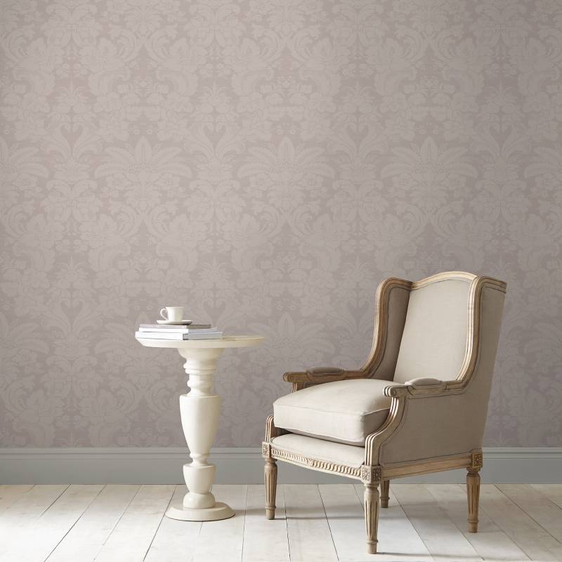LAURA ASHLEY Vliestapete "Laura Ashley Martigues Sugared Violet Vliestapete" Barock glatt Laura Ashley Martigues Sugared Violet Vliestapete von Laura Ashley