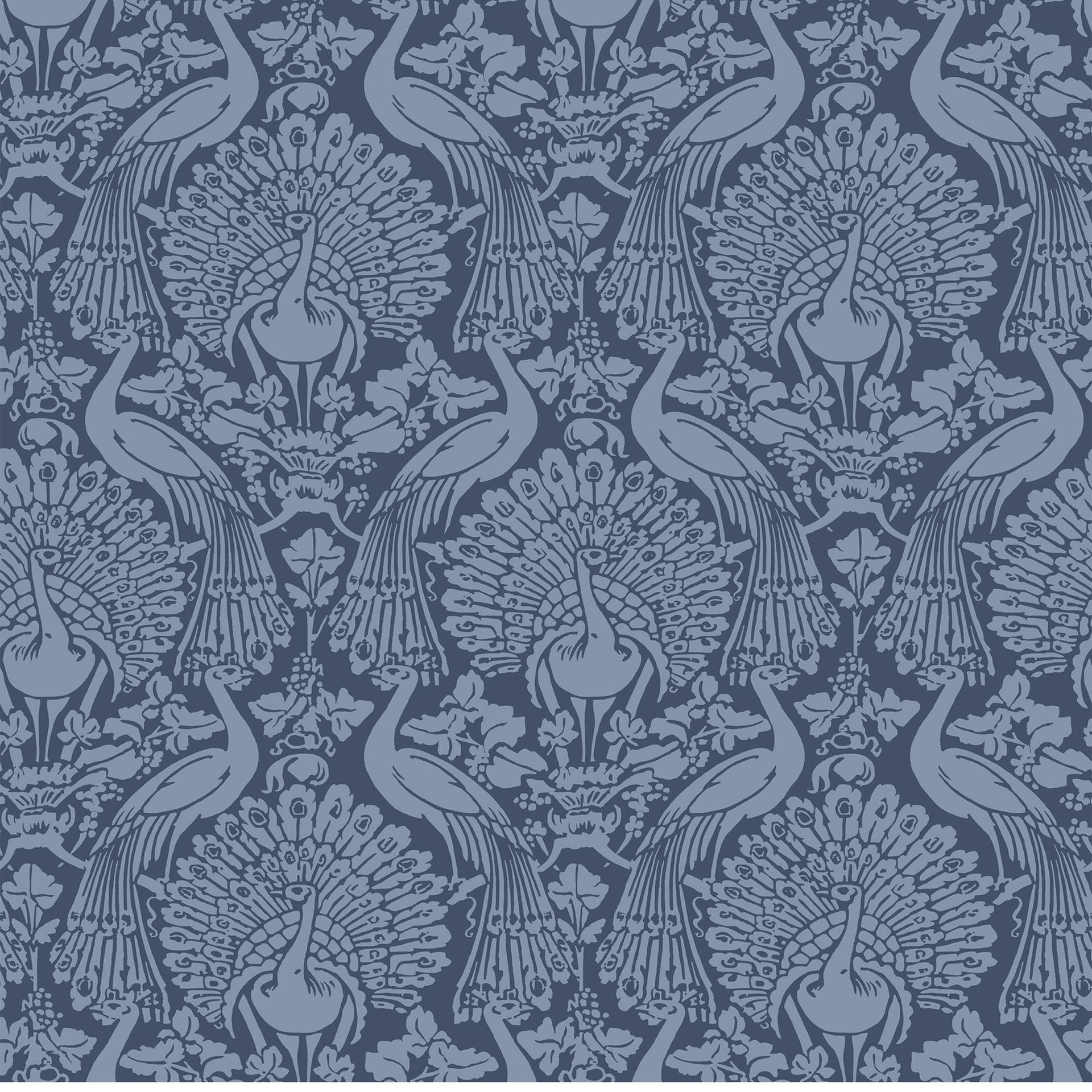 LAURA ASHLEY Vliestapete "Laura Ashley Peacock Damask Dusky Seaspray Vliestapete" animal print glatt Laura Ashley Peacock Damask Dusky Seaspray Vliestapete von Laura Ashley