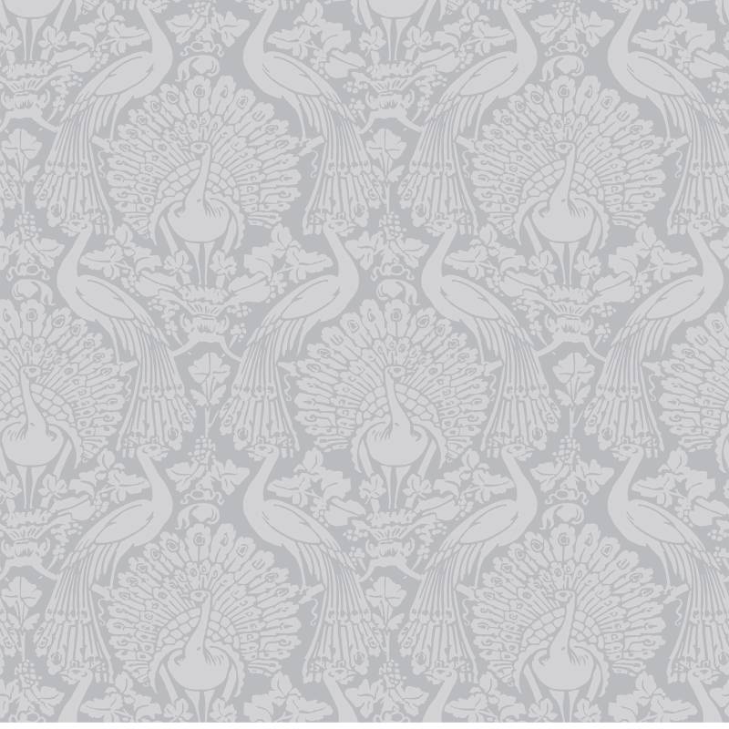 LAURA ASHLEY Vliestapete "Laura Ashley Peacock Damask Pale Slate Vliestapete" animal print glatt Laura Ashley Peacock Damask Pale Slate Vliestapete LAURA ASHLEY Vliestapete "Laura Ashley Peacock Damask Pale Slate Vliestapete" animal print glatt Laura Ashley Peacock Damask Pale Slate Vliestapete von Laura Ashley