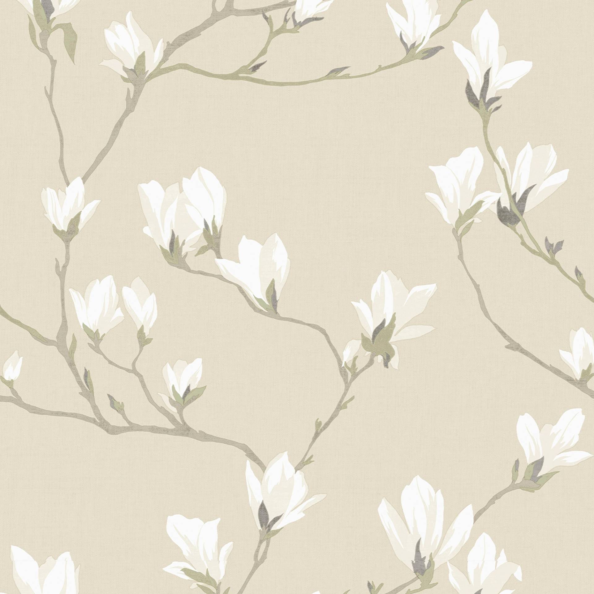 LAURA ASHLEY Vliestapete "Magnolia Grove" floral  gemustert FSC zertifiziert, mit lebhaftem Druck, 10 Meter Länge von Laura Ashley