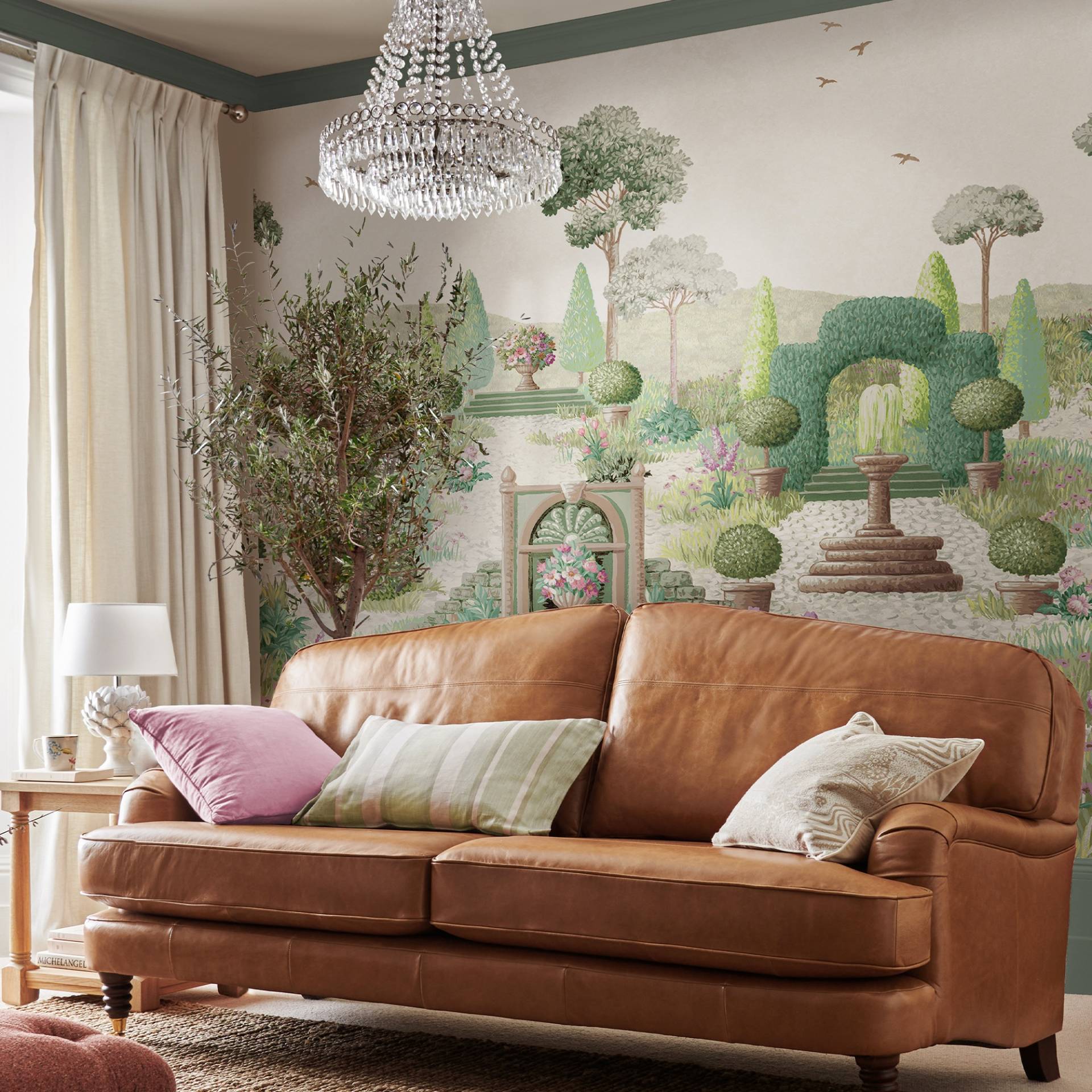 LAURA ASHLEY Vliestapete "Naunton Folly", geblümt, 10mx52cm (ca. 5m2) von Laura Ashley
