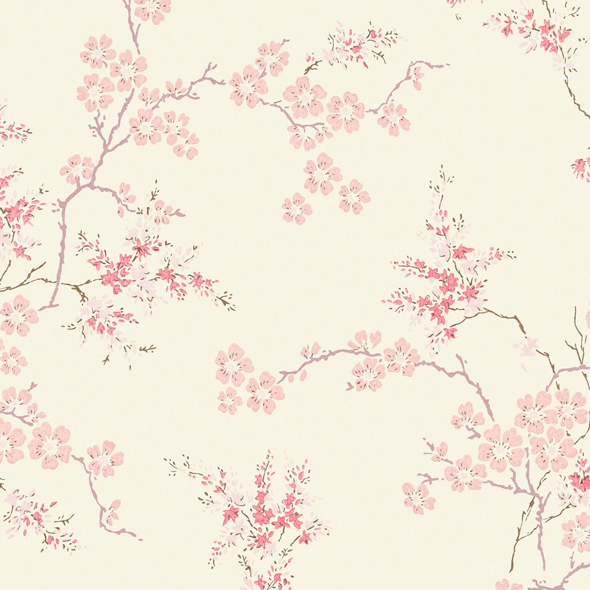 LAURA ASHLEY Vliestapete "Oriental Blossom Blush" botanisch glatt FSC zertifiziert, mit lebhaftem Druck, 10 Meter Länge von Laura Ashley
