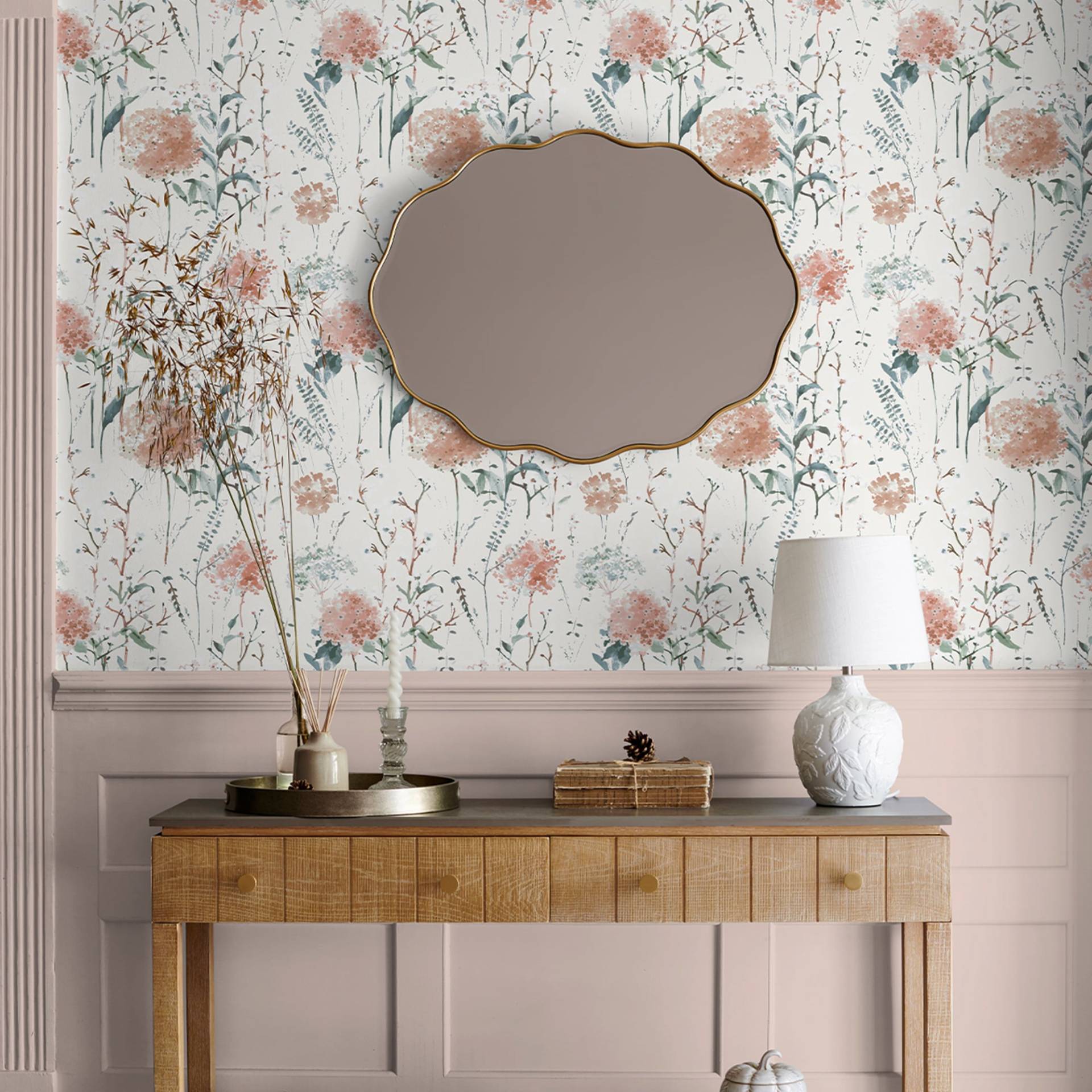 LAURA ASHLEY Vliestapete "PALLINGTON" floral glatt Design Tapeten von Laura Ashley