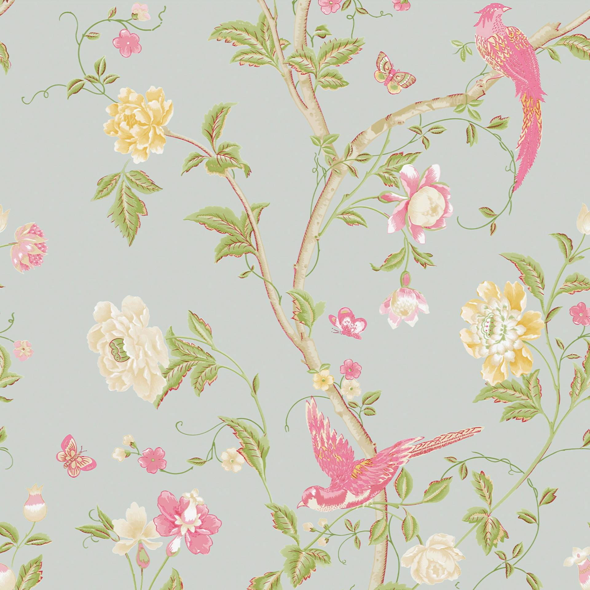 LAURA ASHLEY Vliestapete "Summer Palace", gemustert von Laura Ashley