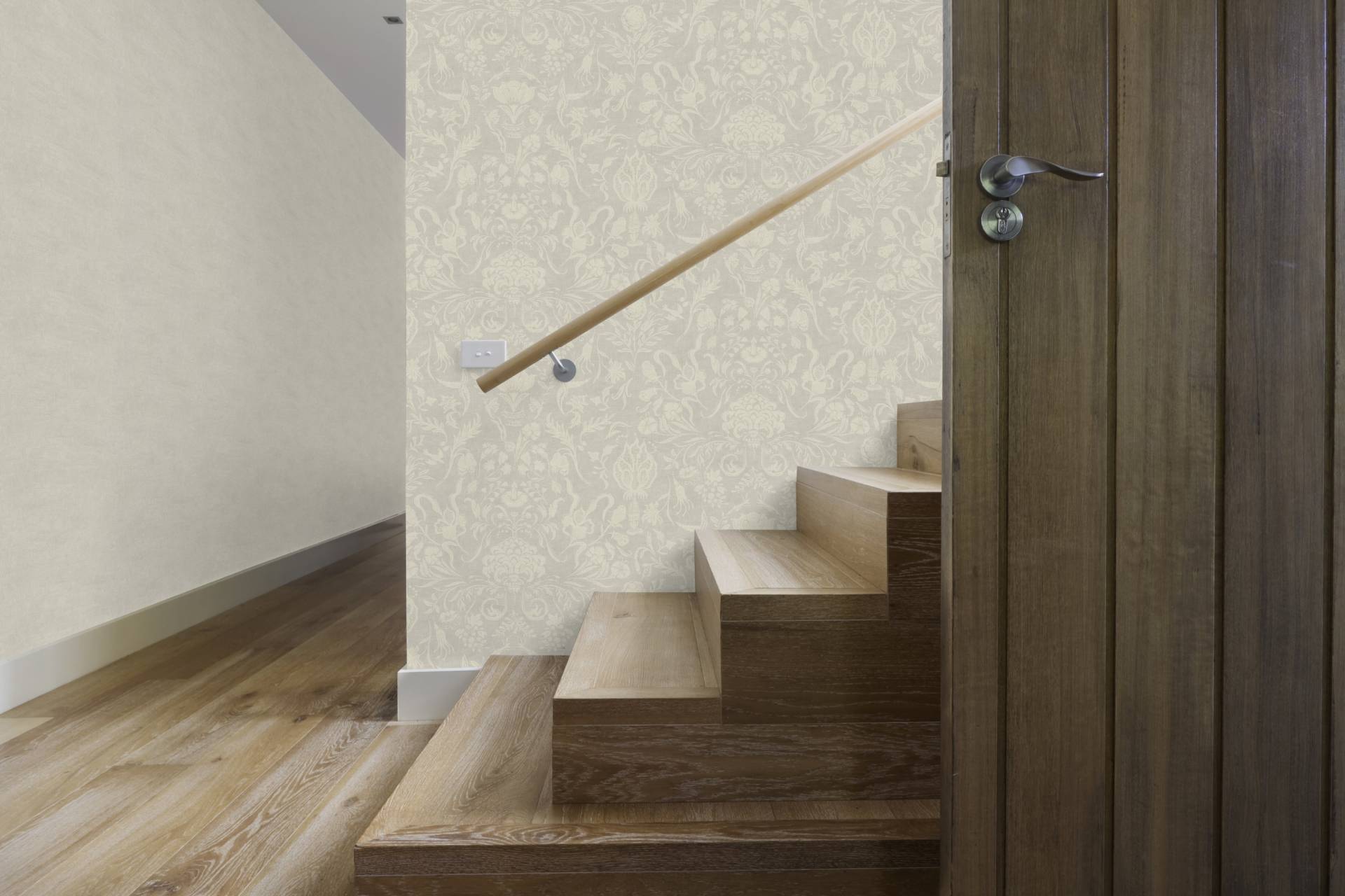 LAURA ASHLEY Vliestapete "Uni" neutral glatt 10mx52cm (ca. 5m2) von Laura Ashley