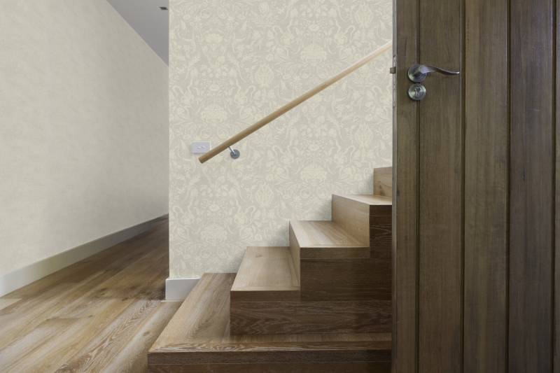 LAURA ASHLEY Vliestapete "Uni" neutral glatt 10mx52cm (ca. 5m2) von Laura Ashley