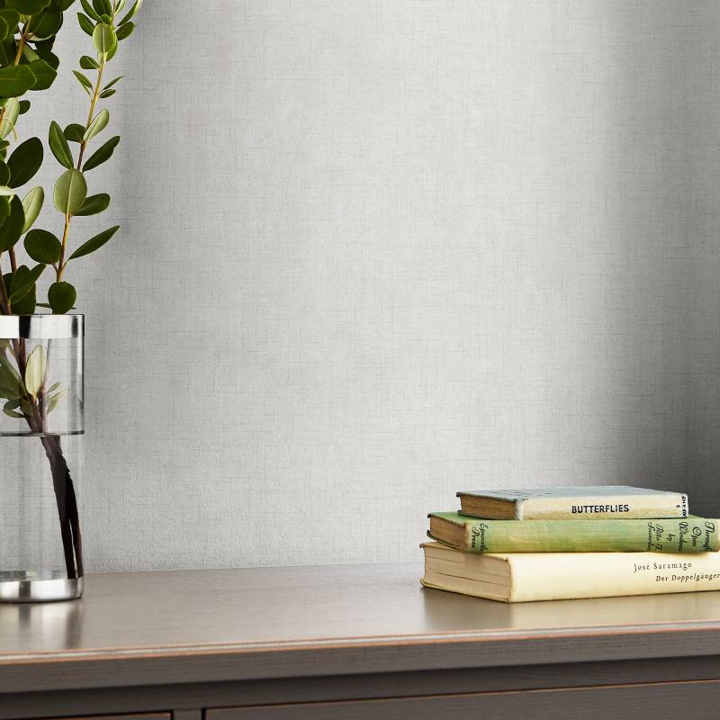 LAURA ASHLEY Vliestapete "Uni" neutral glatt 10mx52cm (ca. 5m2) von Laura Ashley