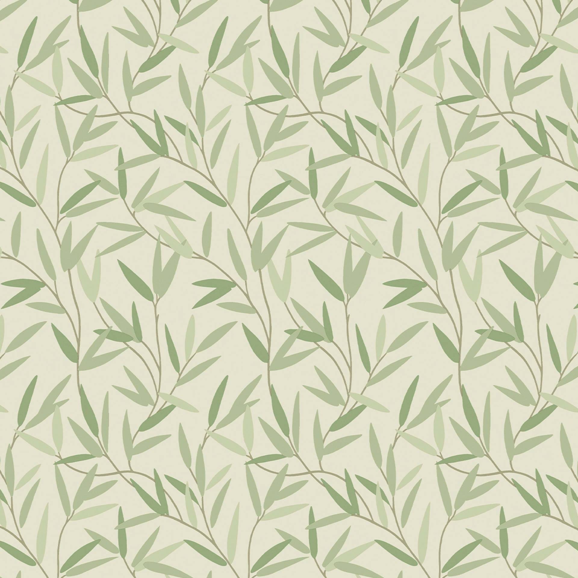 LAURA ASHLEY Vliestapete "Willow Leaf", gemustert von Laura Ashley