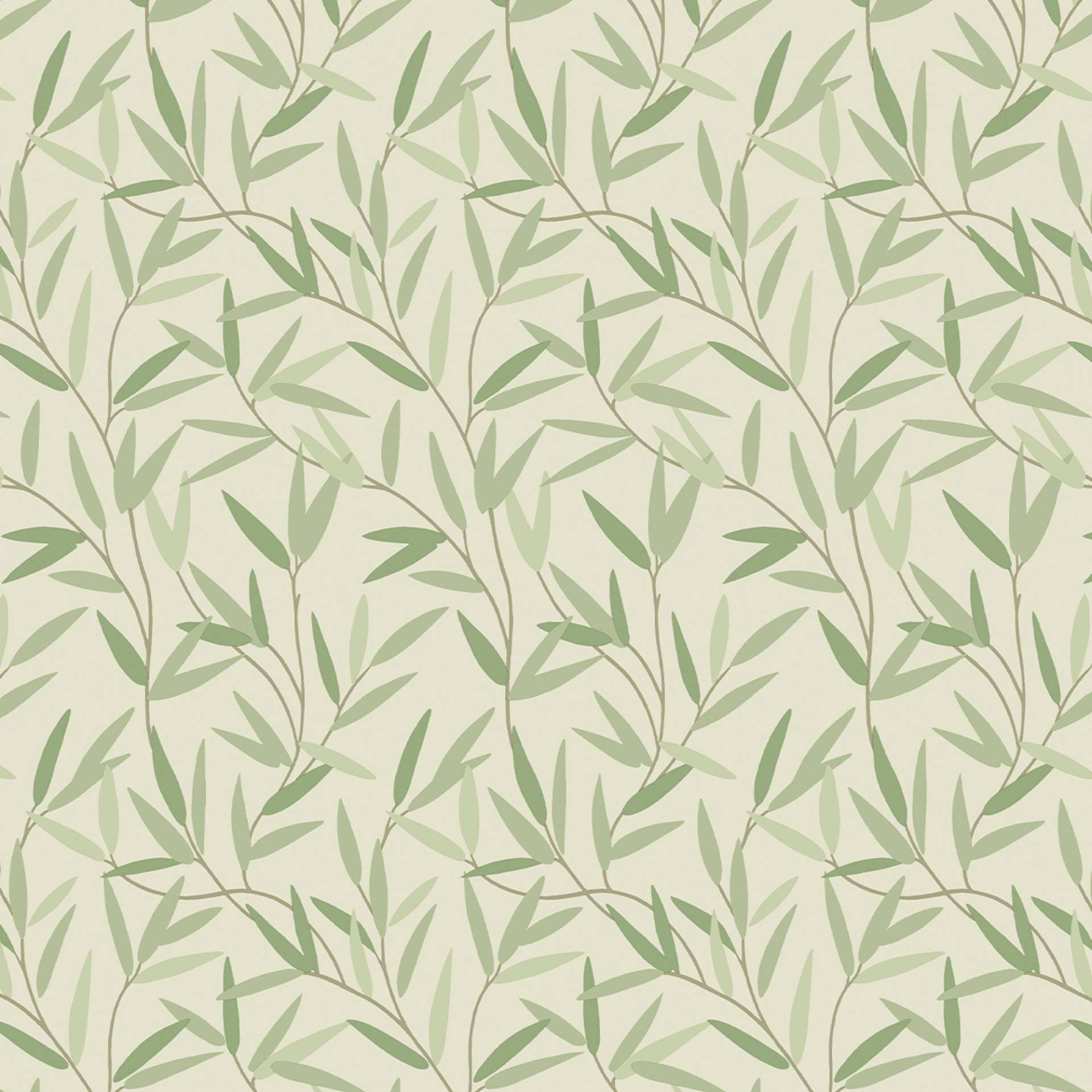 LAURA ASHLEY Vliestapete "Willow Leaf" gemustert glatt FSC zertifiziert, mit lebhaftem Druck, 10 Meter Länge von Laura Ashley