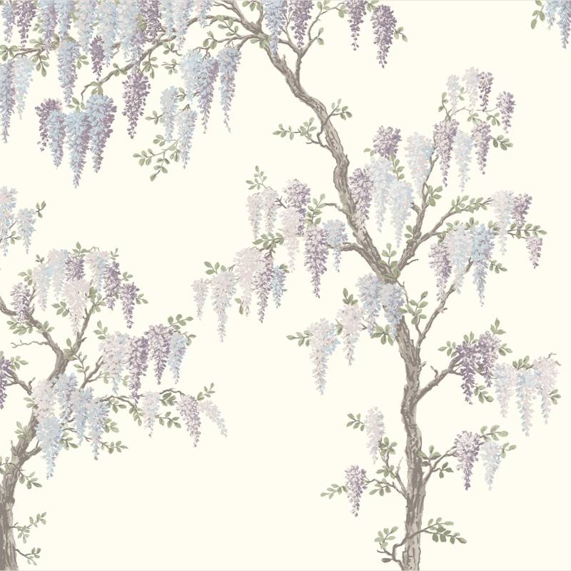 LAURA ASHLEY Vliestapete "Wisteria Garden - Fototapete" FSC zertifiziert, mit lebhaftem Druck, 2,8 Meter Länge von Laura Ashley