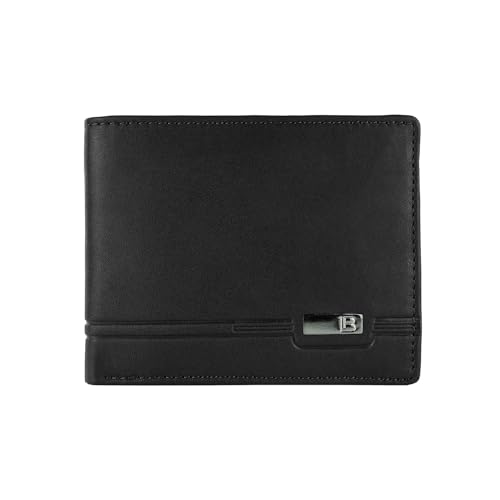 BIAGIOTTI Uomo – Herren Geldbörse aus echtem Leder mit Münzfach und Geschenkbox von Laura Biagiotti