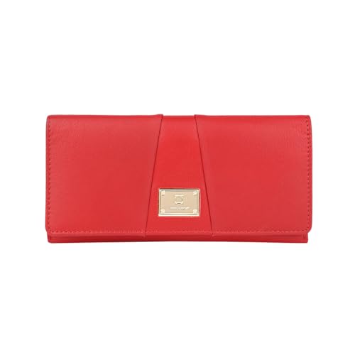 Laura Biagiotti Damen Geldbörse aus Echtem Leder, Geräumig mit Geschenkbox von Laura Biagiotti