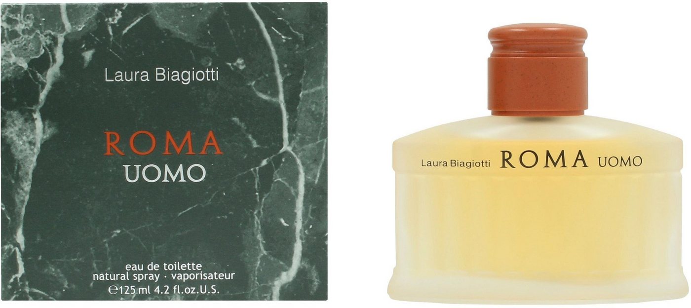 Laura Biagiotti Eau de Toilette Roma Uomo, mit einer holzig-orientalischen Duftnote von Laura Biagiotti