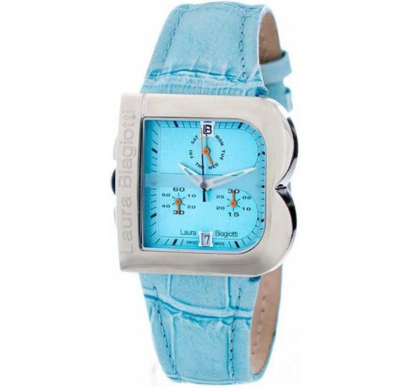 Laura Biagiotti Luxusuhr Damenuhr LB0002L-BLU (33 mm) von Laura Biagiotti