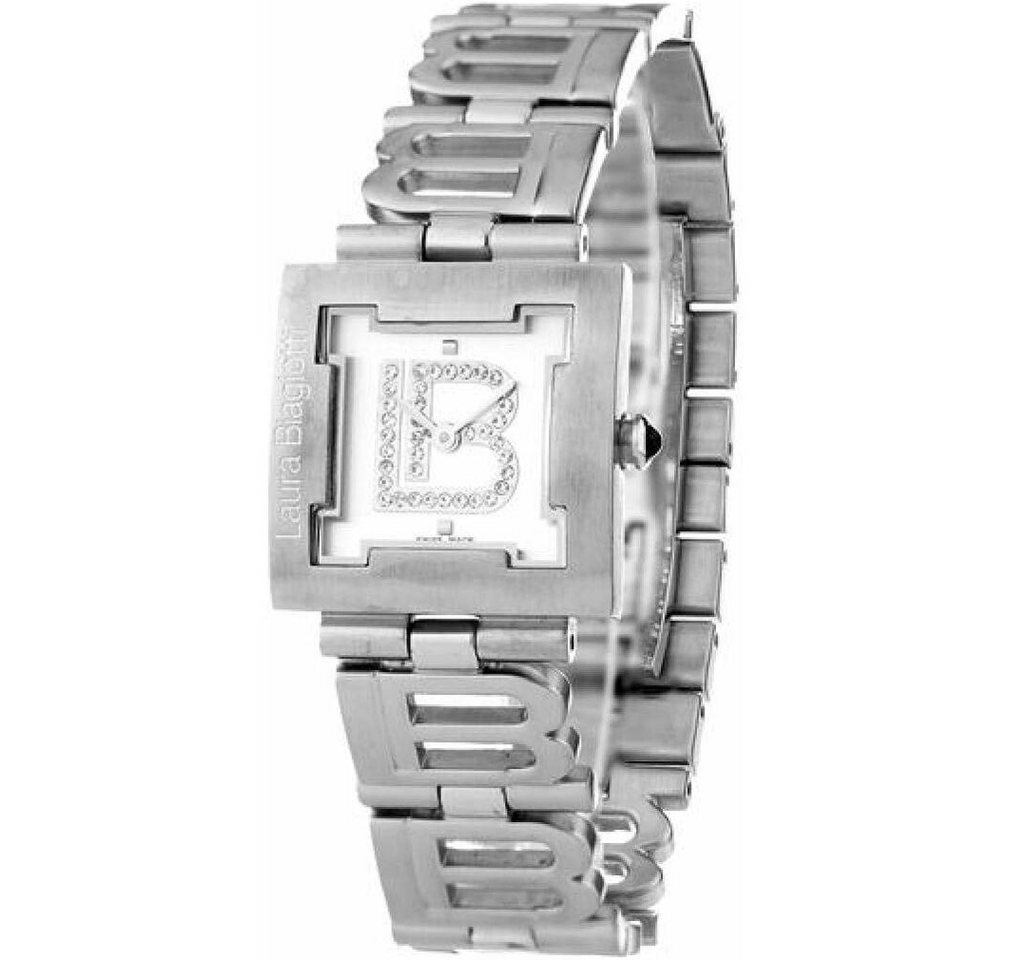 Laura Biagiotti Luxusuhr Damenuhr LB0009-PLATA (25 mm) von Laura Biagiotti