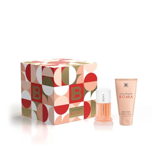 Laura Biagiotti Roma femme/woman Geschenkset (Eau de Toilette,25ml+Körperlotion,50ml), 75 ml von Laura Biagiotti