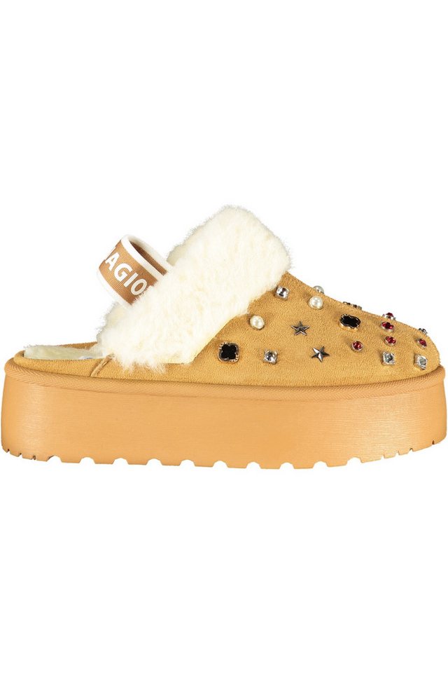 Laura Biagiotti Schlappen Luxuriöse Damen Winterpantoffeln: Sabot mit Strass Laura Biagiotti Schlappen Luxuriöse Damen Winterpantoffeln: Sabot mit Strass von Laura Biagiotti