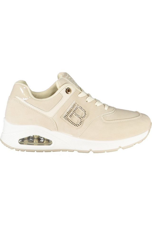 Laura Biagiotti Sneaker Beiger Damensneaker mit Strass & kontrastierenden von Laura Biagiotti