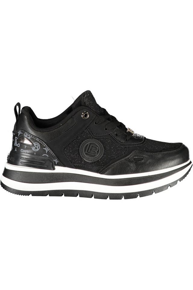 Laura Biagiotti Sneaker Damen-Sportschuh in Schwarz mit Kontrasten und Laura Biagiotti Sneaker Damen-Sportschuh in Schwarz mit Kontrasten und von Laura Biagiotti