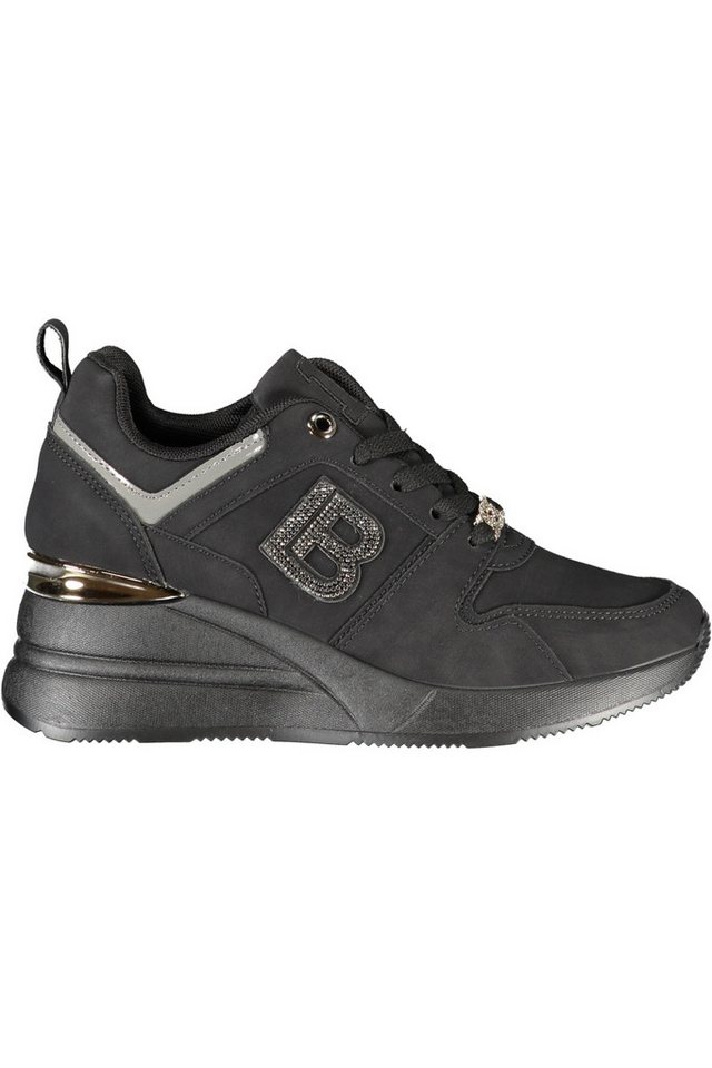 Laura Biagiotti Sneaker Damen-Sportschuh Schwarz: Strass, Plateau von Laura Biagiotti