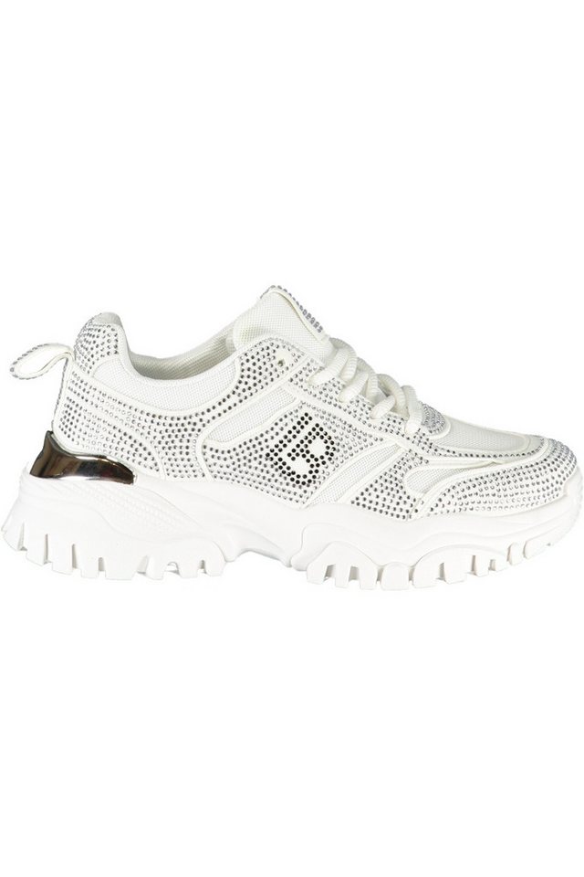 Laura Biagiotti Sneaker Moderner Damensneaker in Weiß mit Strass und Laura Biagiotti Sneaker Moderner Damensneaker in Weiß mit Strass und von Laura Biagiotti