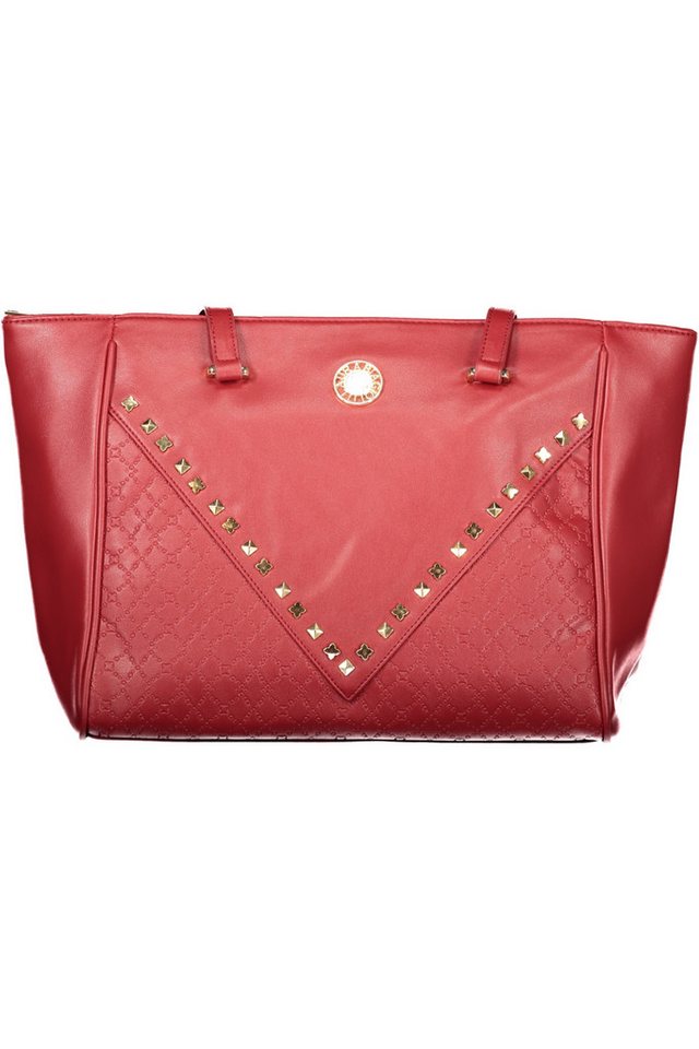Laura Biagiotti Umhängetasche, Elegante rote Tasche: Funktionalität & Stil mit Kontrastdetails von Laura Biagiotti