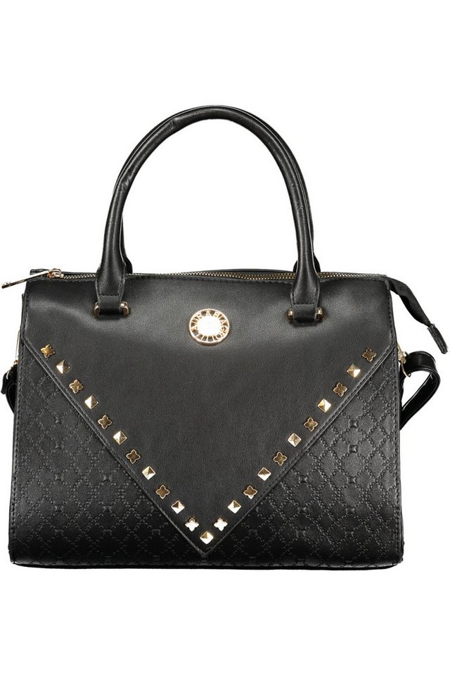 Laura Biagiotti Umhängetasche, Elegante schwarze Damentasche mit vielseitigen Trageoptionen und Detai von Laura Biagiotti