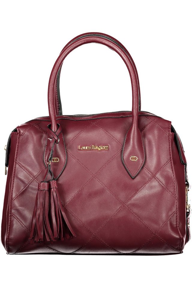 Laura Biagiotti Umhängetasche, Stilvolle Damen-Handtasche in Rot: Flexibel mit Schultergurt & Fächer von Laura Biagiotti