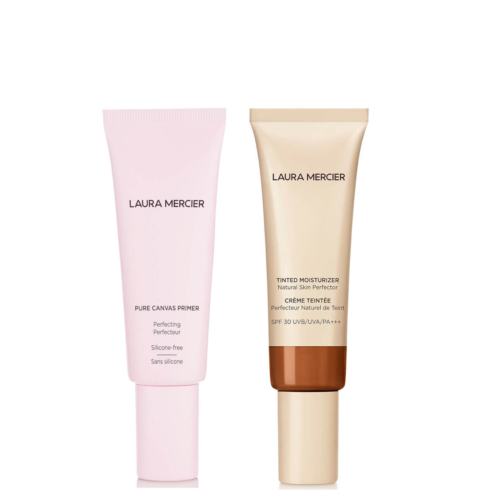 Laura Mercier Pure Canvas Perfecting Primer Bundle (verschiedene Farbtöne) - Ganache von Laura Mercier