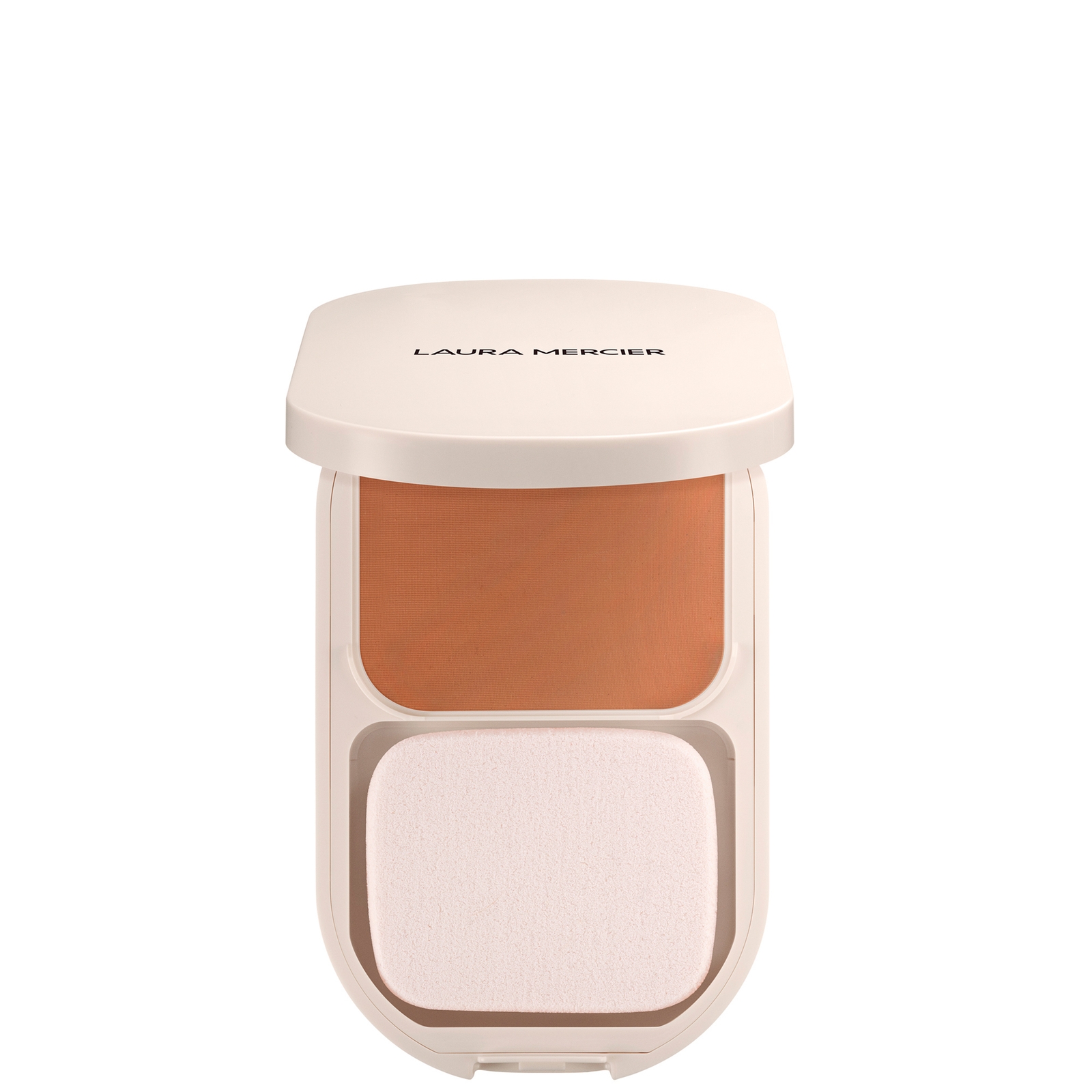 Laura Mercier - Real Flawless Feathermatte Powder Foundation (Various Shades) - 4W Crème Brûlée  von Laura Mercier