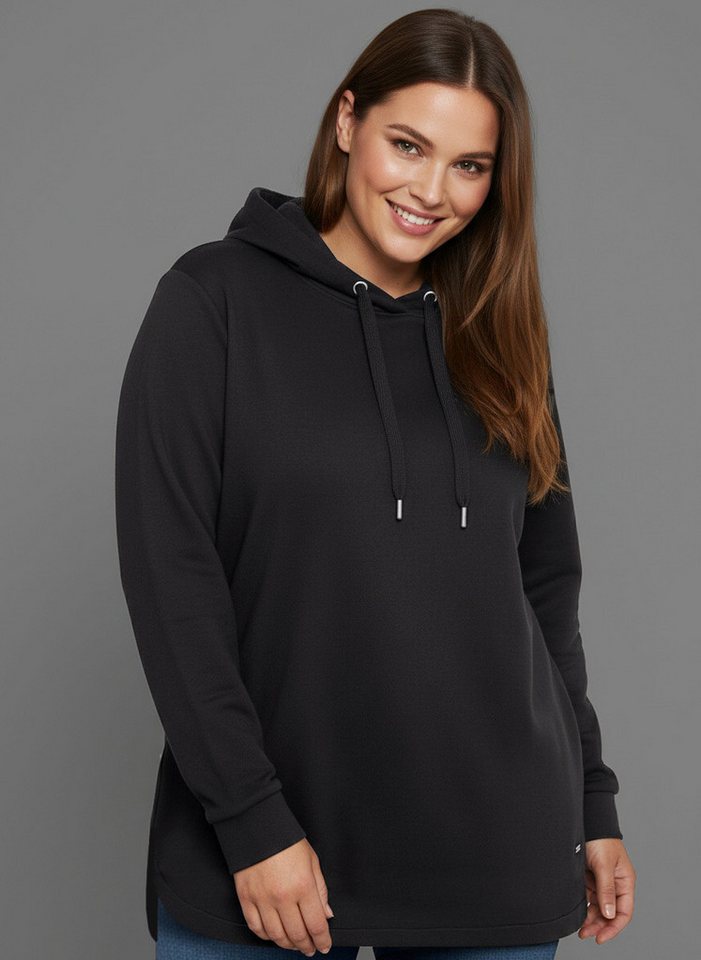 Laura Scott CURVE Kapuzensweatshirt im Oversized Look aus weicher Baumwolle – GROSSE GRÖSSEN von Laura Scott CURVE