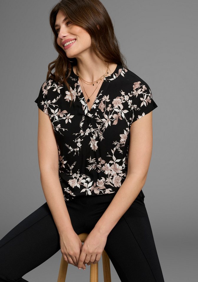 Laura Scott Hemdbluse in modischem Blumen-Print - NEUE KOLLEKTION von Laura Scott