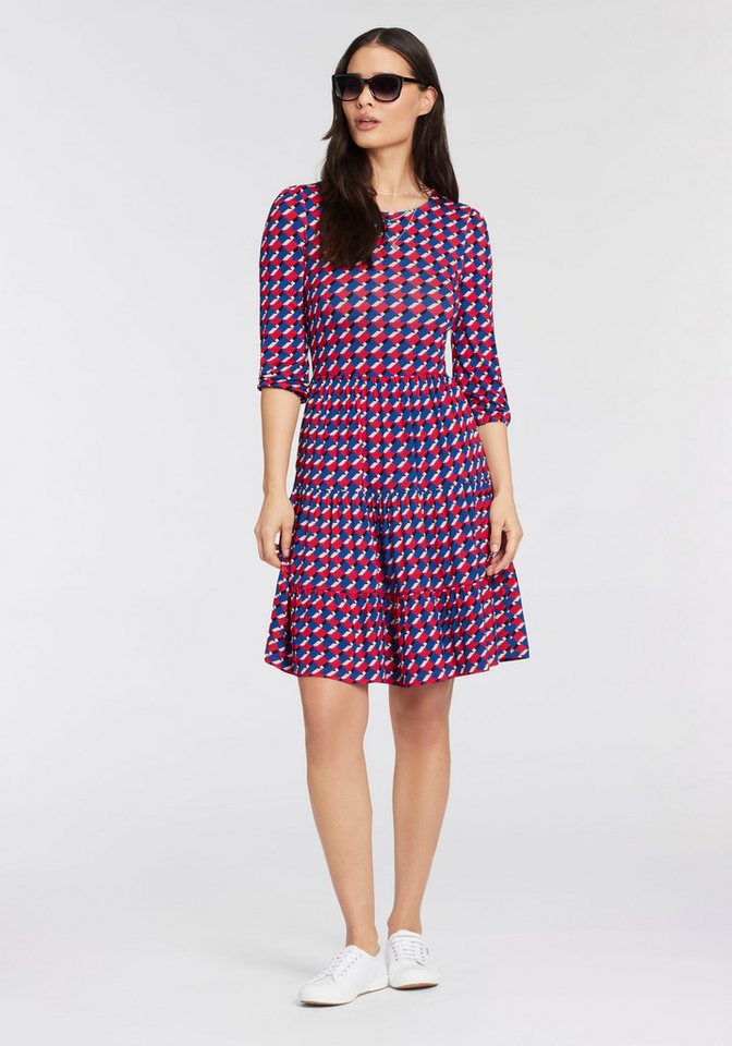 Laura Scott Jerseykleid mit stylischem Allover-Print - NEUE KOLLEKTION von Laura Scott