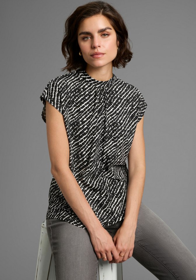 Laura Scott Kurzarmshirt mit modischem Muster - NEUE KOLLEKTION von Laura Scott