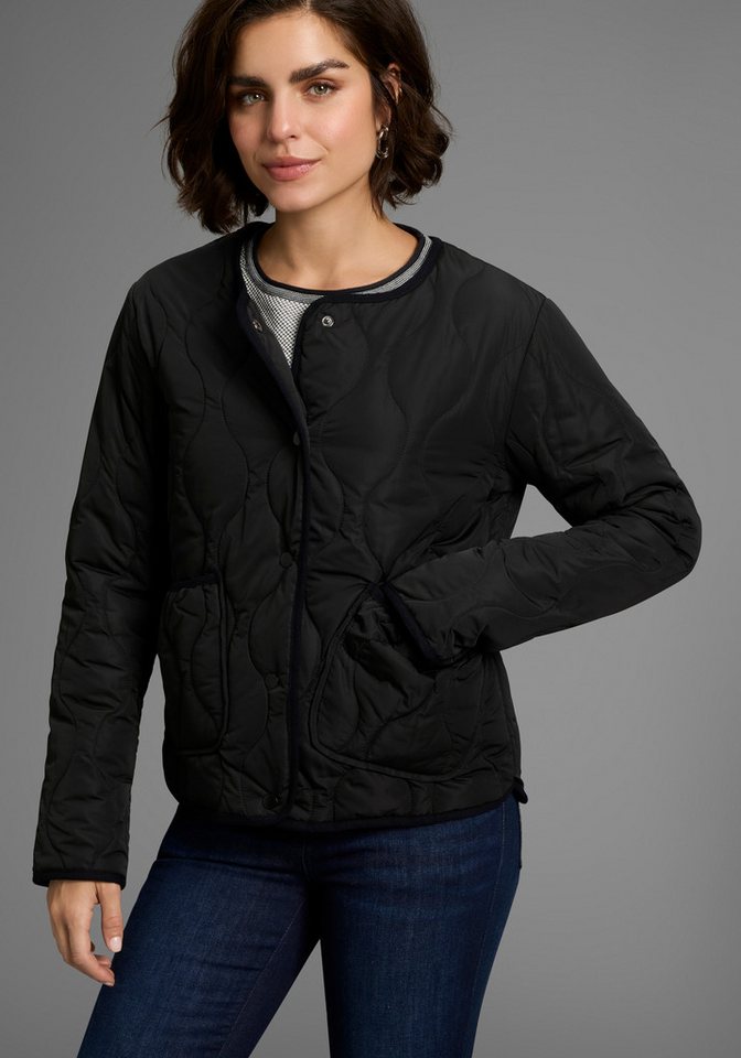 Laura Scott Steppjacke Leichte Übergangsjacke, mit modischem Steppmuster von Laura Scott