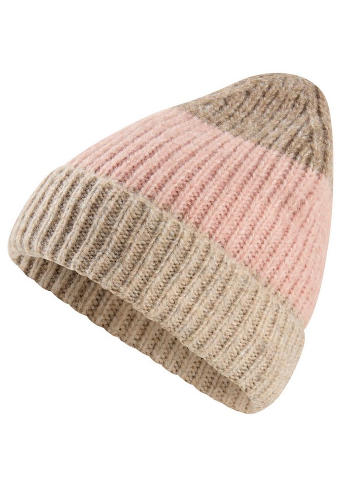 Laura Scott Strickmütze mit coolem Colorblocking - NEW von Laura Scott