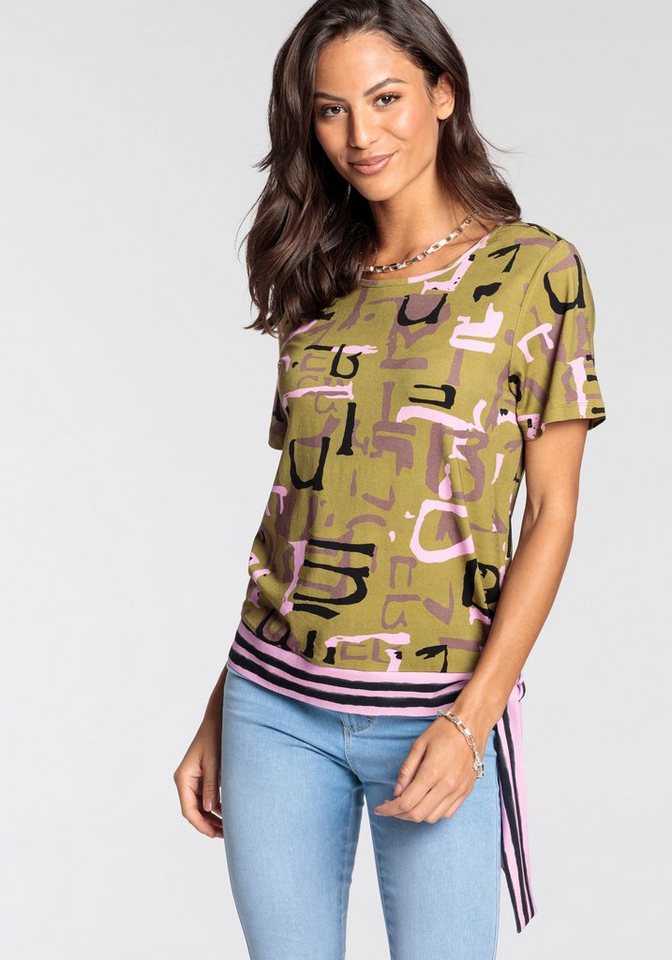 Laura Scott T-Shirt mit modernen Print - NEUE KOLLEKTON von Laura Scott