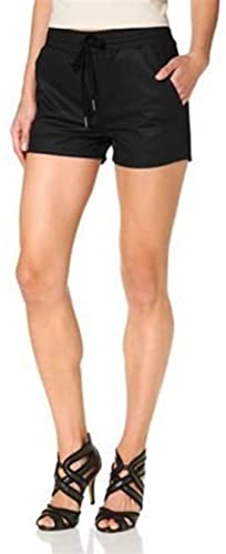 Shorts mit Gummizug Damen von Laura Scott in Schwarz Gr. 34 von Laura Scott