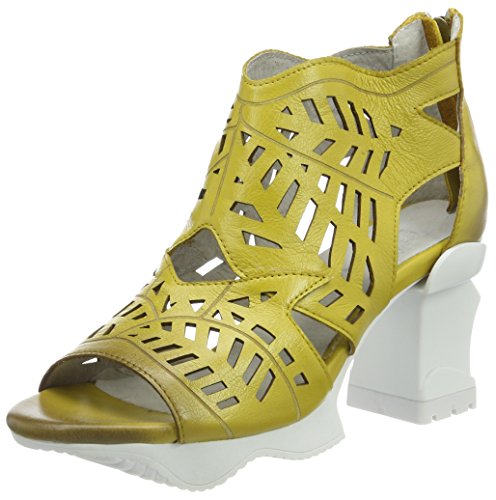 LAURA VITA Damen ARMANCE 35 Offene Sandalen, Gelb (Jaune), 41 EU von Laura Vita