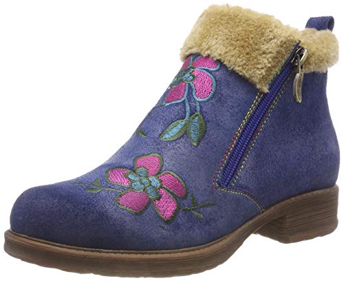 LAURA VITA Damen Anita 50 Stiefeletten, Blau (Bleu), 37 EU von Laura Vita